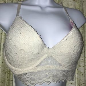 PINK Victoria's Secret Intimates & Sleepwear - PINK by VS racerback lace push-up bralette PINK Victoria's Secret Intimates & Sleepwear - PINK by VS racerback lace push-up bralette